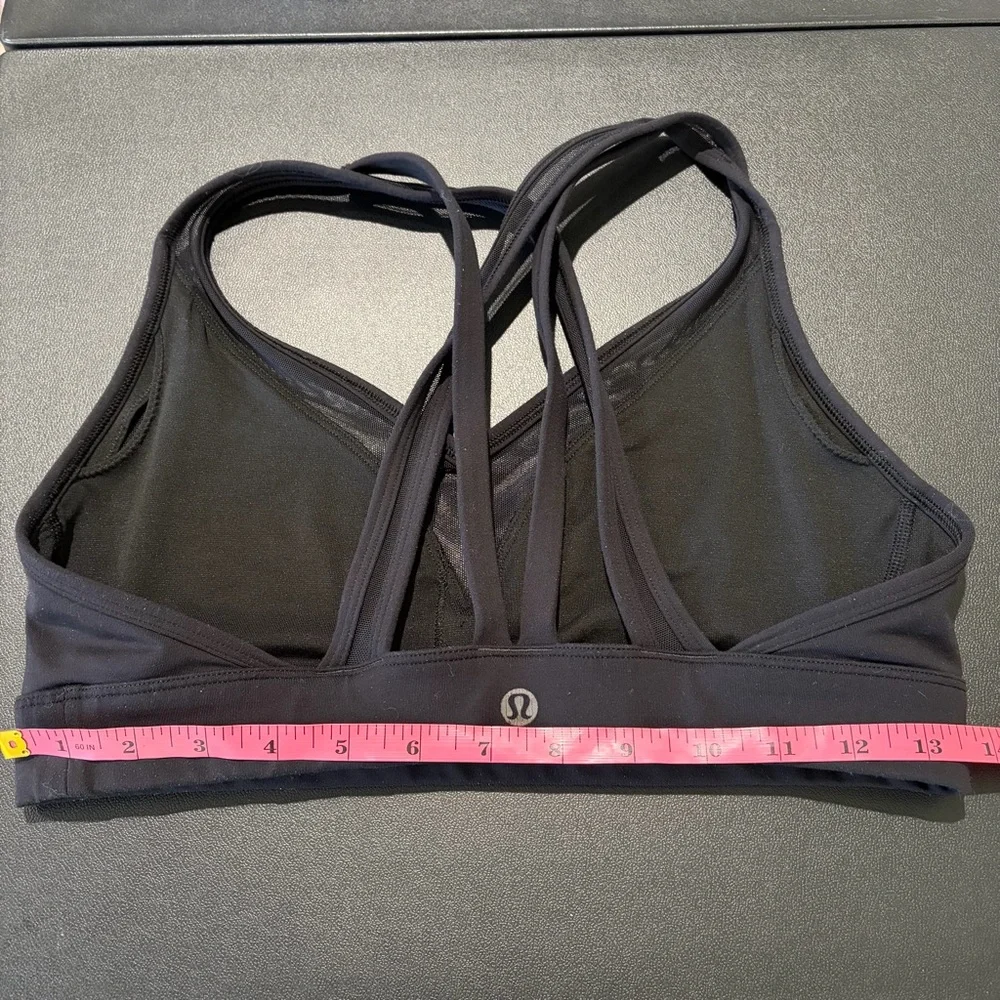 Lululemon Minimalist Bra Black SZ 8 - Picture 8 of 9
